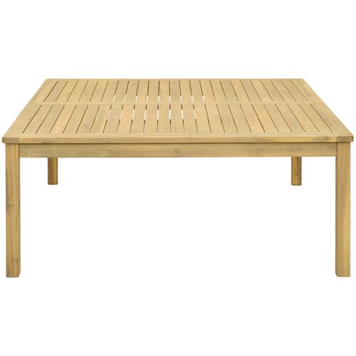  Kava Stol Svijetla akacija 110 x 110 x 45 cm Slike