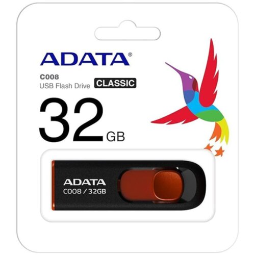 A DATA UFD 32GB C008 Black USB 2.0, R/W: 30/10MBps Cijene