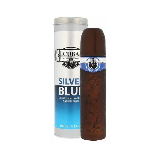 Cuba Silver Blue toaletna voda 100 ml za moške