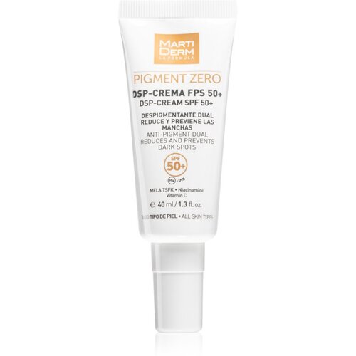 MARTIDERM Pigment Zero DSP-Cream dnevna krema proti pigmentnim madežem SPF 50+ 40 ml Cene
