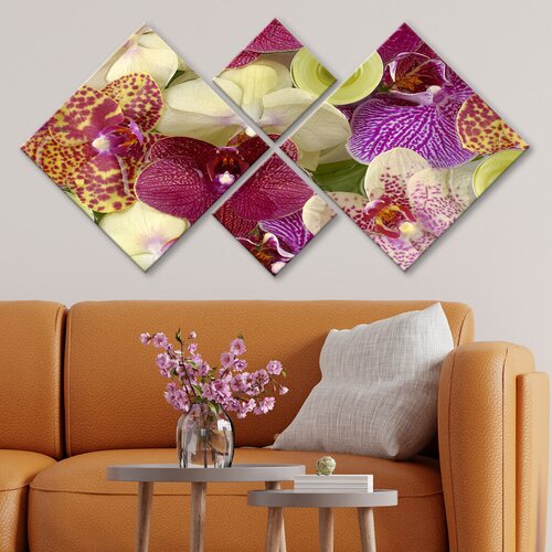 Wallity slika 4MDF27857242, 60x115 cm, 4 dela Cene