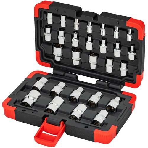 Vigor Set nasadnih gedora V2687N, 1/4", 3/8" i 1/2" Torx, 28 komada Cene