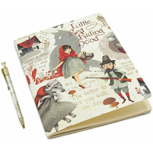 Kartos A5 zvezek s pisalom 64 strani Little Red Riding Hood –