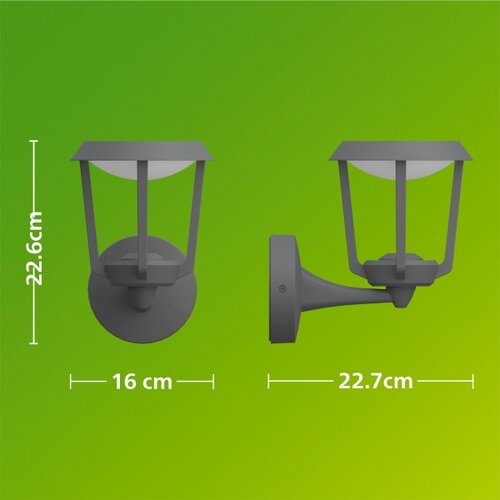 Philips LED spolja&amp;scaron;nja zidna lampa NUVY LED/4,3W/230V 2700K IP44 Slike