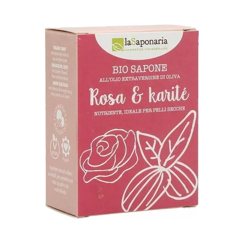La Saponaria sapun s ružom i shea maslacem