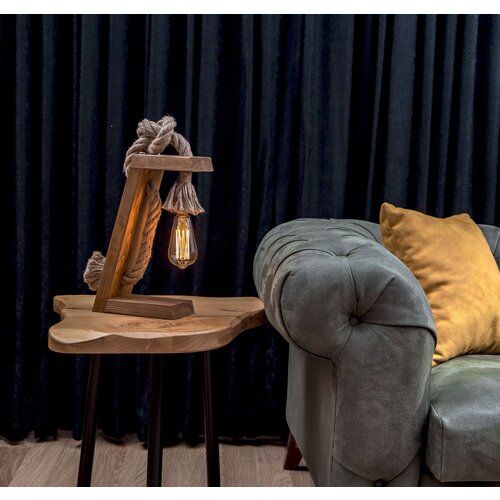  KN13 browngold table lamp Cene