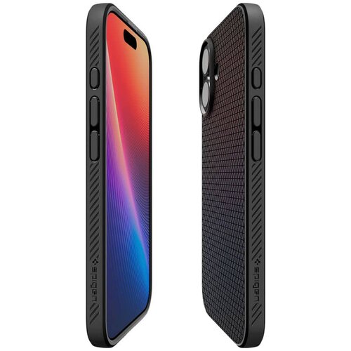 Spigen Liquid Air maska za iPhone 17 ACS10369 &amp;ndash; Mat crna Slike