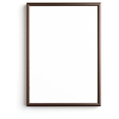 Metalni ram braon boje sa pleksiglasom | 29.7 x 42 cm Slike
