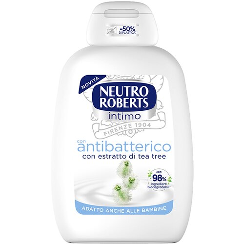 Neutro Roberts Intimo &amp;amp; Estratto di Tea Tree nežni gel za intimno higieno s Tea Tree olji 200 ml Slike