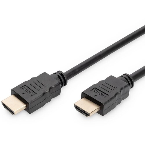 Digitus HDMI Priključni kabel [1x Mu&amp;scaron;ki konektor HDMI - 1x Mu&amp;scaron;ki konektor HDMI] 2 m Crna Slike
