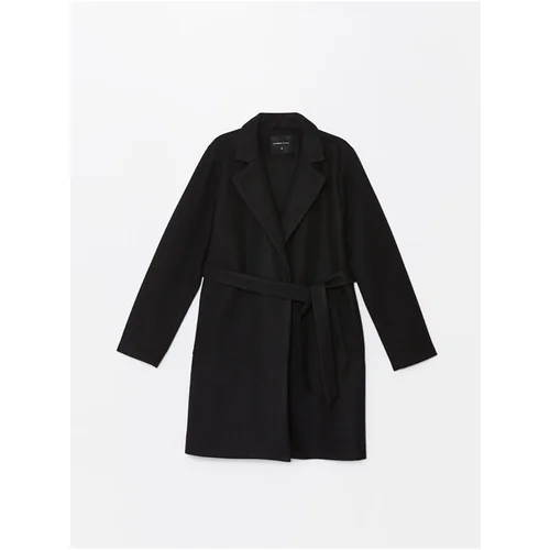 LC Waikiki Jacket Collar Women's Cashmere Coat