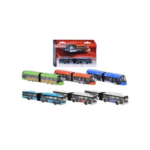 Majorette man city bus + siemens avenio tram ( M2053303 ) Slike