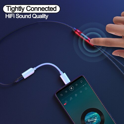  Adapter Mi Type C na 3.5mm HQ beli Slike