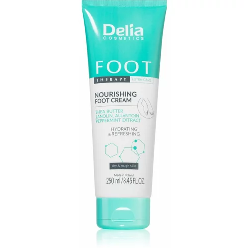 Delia Cosmetics FOOT THERAPY hranjiva krema za stopala 250 ml