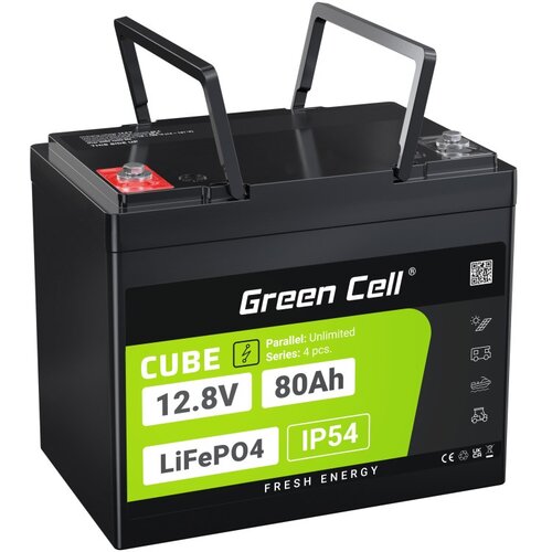 Green cell LFPGC12V80AH UPS battery Lithium Iron Phosphate (LiFePO4) 12.8 V Slike