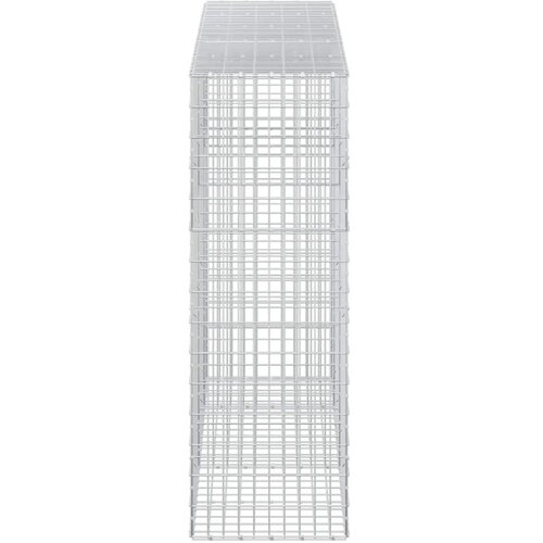  Gabion s žicom debljine 3 5 mm i mrežom 5x10 cm 250x50x150 cm - 50 cm 150 cm 250 cm Slike