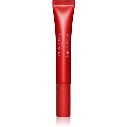Clarins Lip Perfector Glow ble&amp;scaron;čeč sijaj za ustnice in lica odtenek 23 pomegranate glow 12 ml Slike