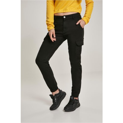 Urban Classics Women's high-waisted cargo pants black Cijene