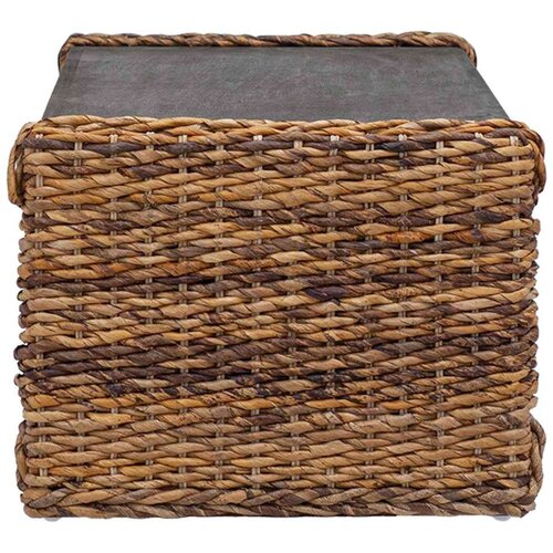  Bocni stol Prirodna 44.5 x 45 x 45 cm Čvrsto mahagonijsko drvo Slike