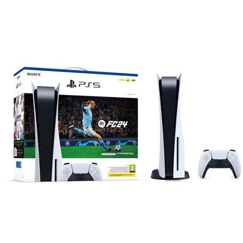 Sony PlayStation 5 C chassis + EA SPORTS FC 24 VCH + FUT Slike