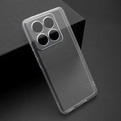  Maska  ULTRA TANKI PROTECT silikon za Xiaomi 14T Pro/ providna (bela) Cene
