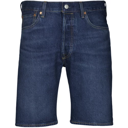 Levi's Kratke hlače & Bermuda 501® HEMMED SHORT Modra