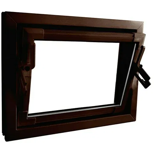  Podrumski prozor s IZO staklom (60 x 40 cm, Smeđa)
