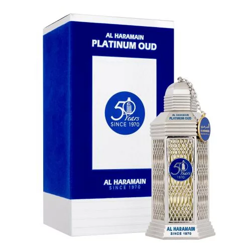 Al Haramain 50 Years Platinum Oud 100 ml parfemska voda unisex POKR