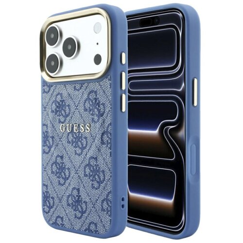 SAS CG MOBILE Maska Guess 4G Embossed Classic MagSafe za Samsung iPhone 17 Pro/ 18 Pro plava Cene