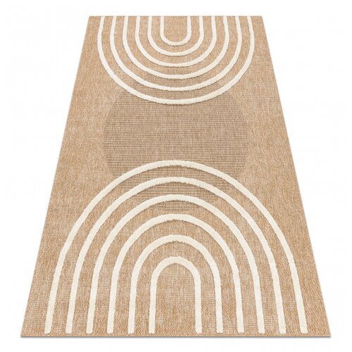 RugsX SPARK 0688A bež / krema preproga - Geometrična, sisal, strukturna 80x150 cm, (21990574) Cene
