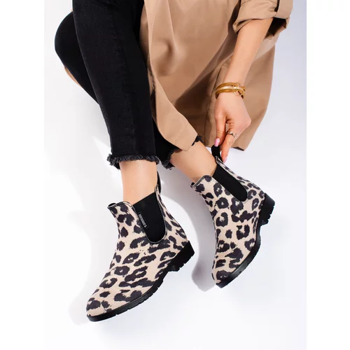 T.SOKOLSKI Women's boots leopard boots