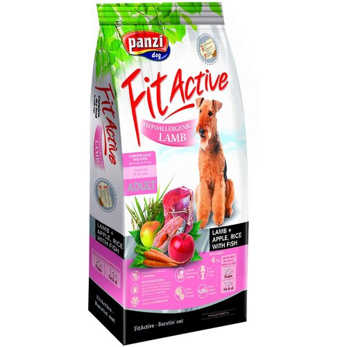 FIT ACTIVE Premium Hypoallergenic z jagnjetino - 4 kg Cene