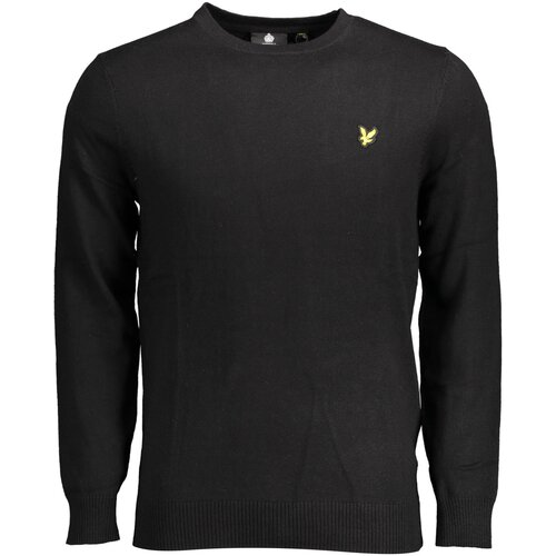 Lyle & Scott LYLE & SCOTT MEN&#39;S BLACK SWEATER Cene