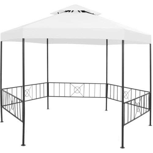 vidaXL Sjenica 323 x 275 x 265 cm bijela 180 g/m² Cijene