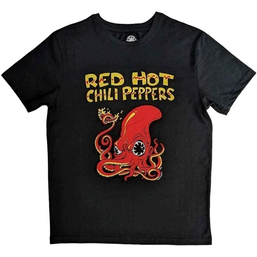 Red Hot Chili Peppers Majica Octopus Unisex Black S