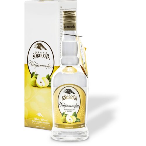 Stara Sokolova Rakija viljamovka kutija 0,7l Slike
