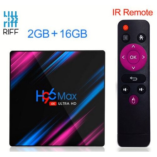 RIFF RockChip RK3318 64-bitni Cortex-A53 Konsole 4K Ultra HD Android TV Box 2Gb+16G, (21155130) Cene