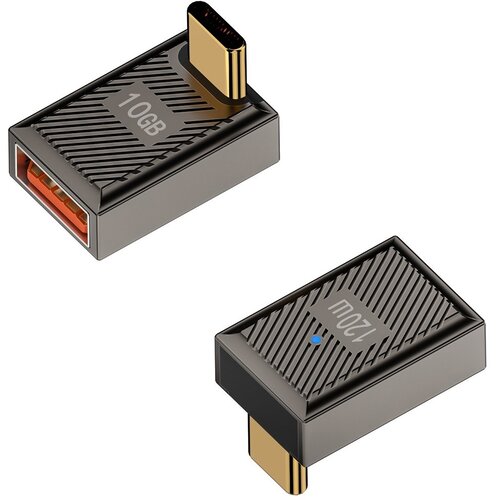 INF USB Type-C ženski na USB A mo&scaron;ki adapter 120W s svetlobnim indikatorjem, (5000291405) Cene