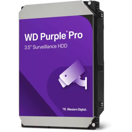 Western Digital Purple Pro Smart Video HDD 8TB internal hard drive 7200 RPM 3.5" Serial ATA Cijene