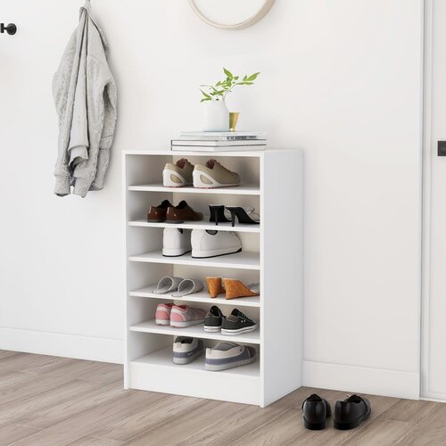vidaXL Ormarić za cipele bijeli 60 x 35 x 92 cm od iverice Cijene