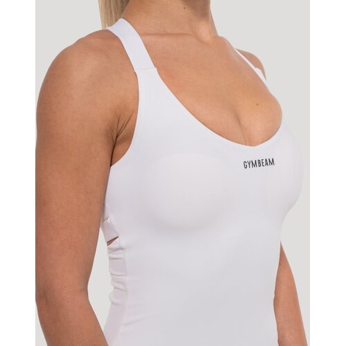 GymBeam Ženski bodi Flow White L Slike