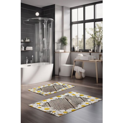  CT-5228 multicolor bathmat set (2 pieces) Cene