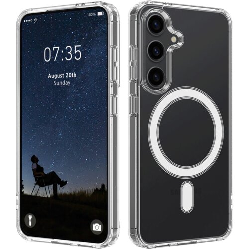 NN-Su Maska za mobilni telefon Samsung S25, MagSafe, Providna Slike