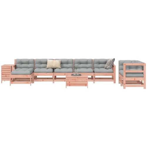  10-dijelni set vrtnih sofa od masivnog drva duglazije Cijene