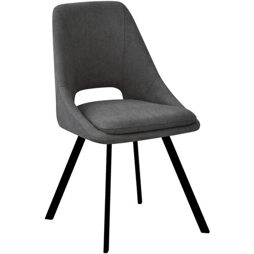 CARRYHOME STOL, kovina, tekstil antracit Slike