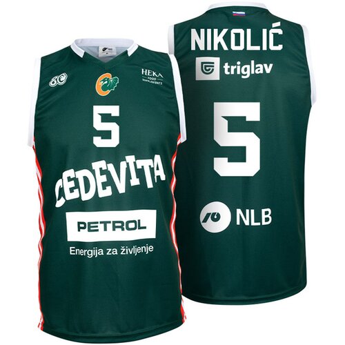  Aleksej Nikolić KK Cedevita Olimpija 25/26 replika otro&scaron;ki dres Cene