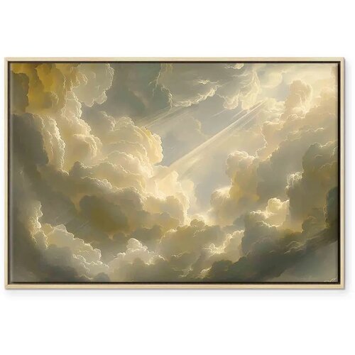  Slika - Enchanting Play of Colors Against a Backdrop of Clouds 60x40 Cene