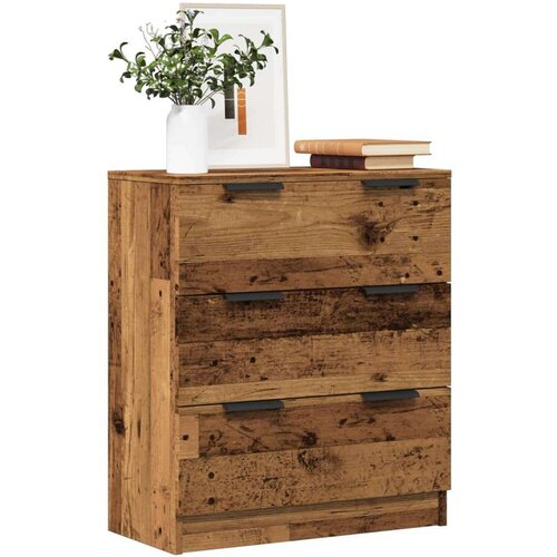 vidaXL Komoda starinski les 60x30x70 cm inženirski les Cene