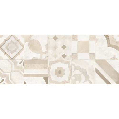 GORENJE KERAMIKA stenske ploščice surface beige dc patchwork 3D 925736 60X25