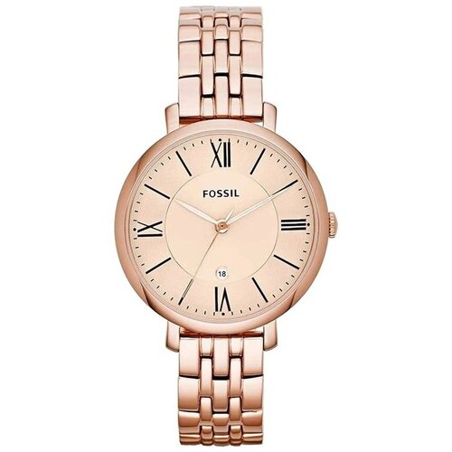 Fossil Analogne ure es3435 Pozlačena Cene